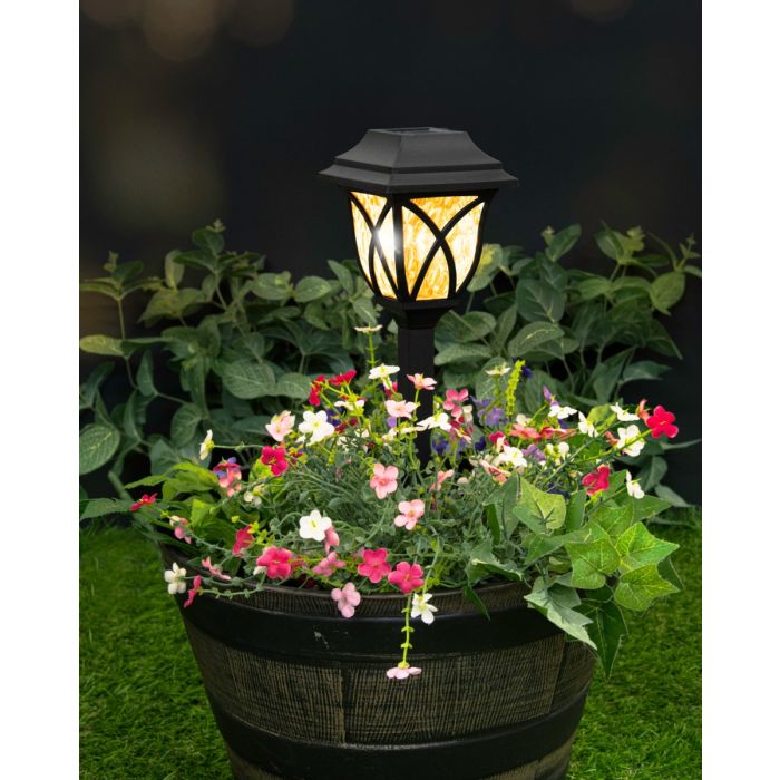 LED Solar Lawn Lights Outdoor Waterproof Garden Decoration Lamp For Walkway Path Villa Yard Driveway - Warm Light