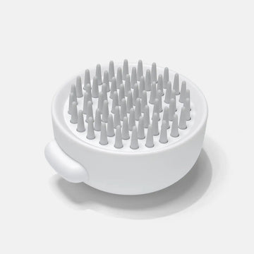 Aumuca for Shorthair Massage Jellyfish Self Cleaning Silicone Brush