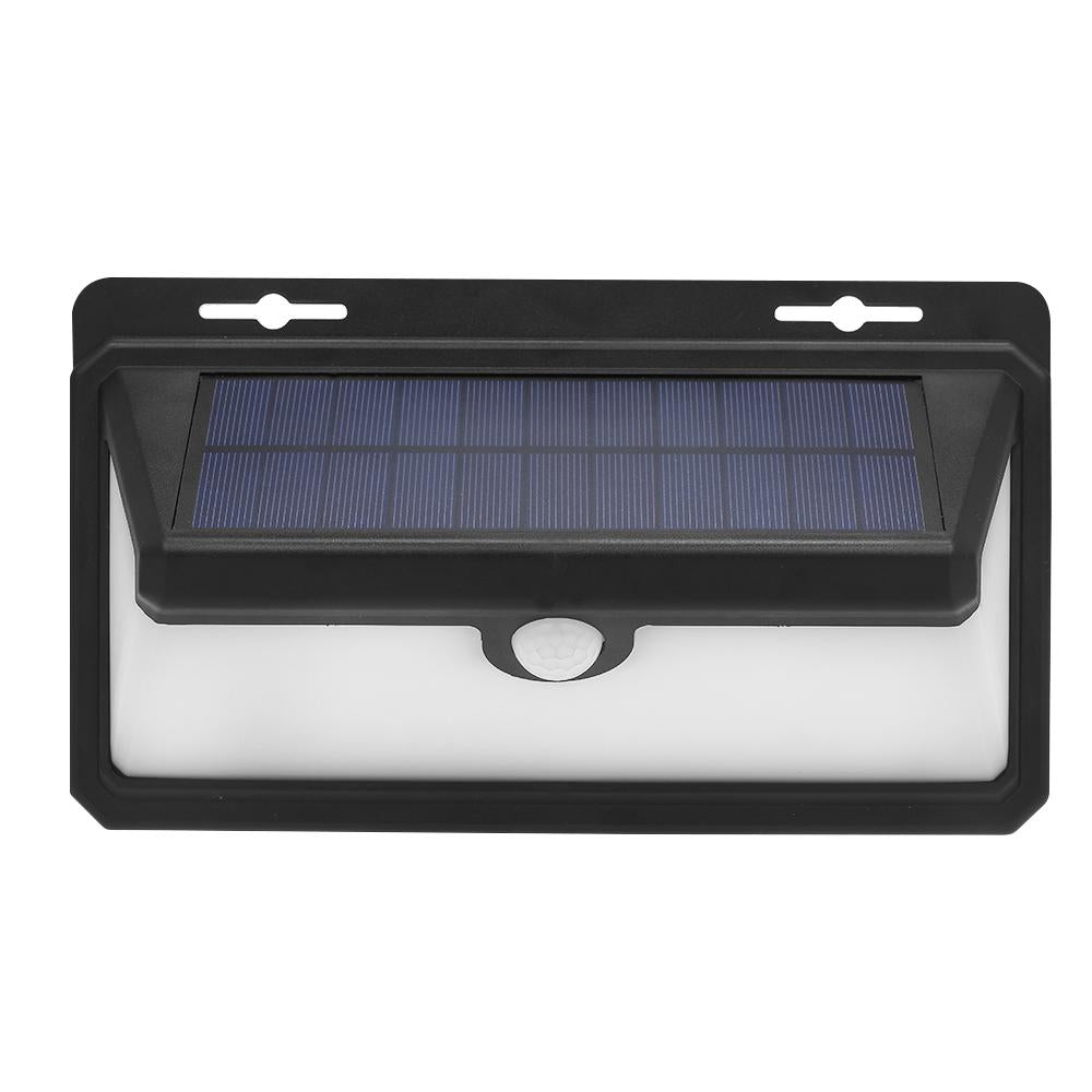 🌟 Popular 100 LED Solar Wall‑Mounted Motion Sensor Three‑Sided Luminous Wall Lamp for Yard