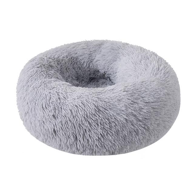 Fluffy Plush Calming Pet Bed – Soft & Cozy